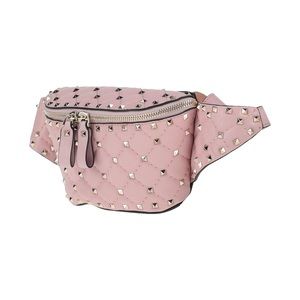 NWT Valentino Garavani Rockstud pink belt bag bum bag 30 inches